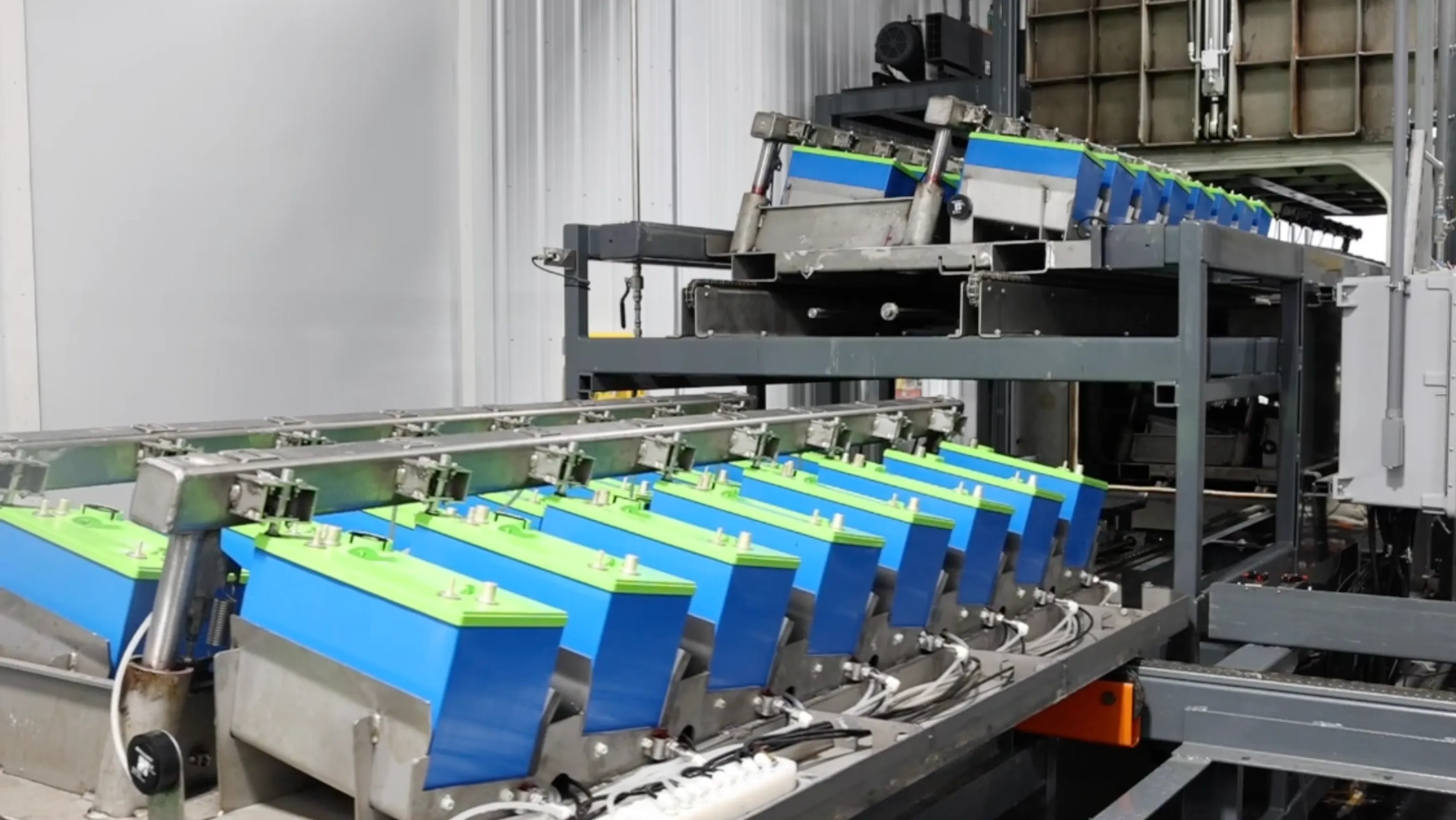 Battery manufacturing facility